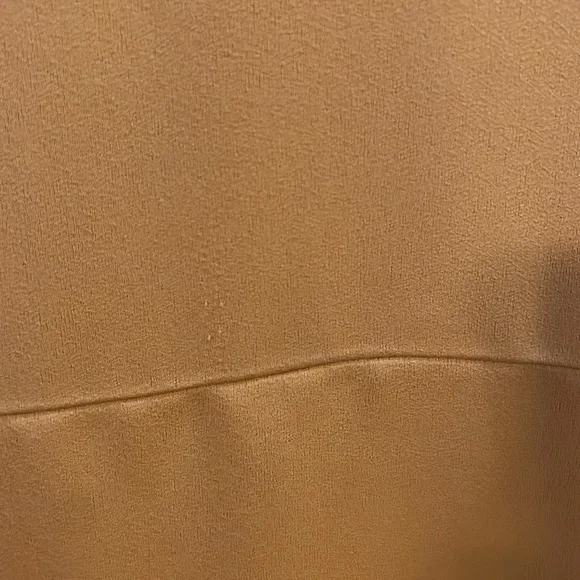 Banana Republic Satin Marigold Flutter Midi Dress with Sleeves, size 2. - Picture 4 of 6